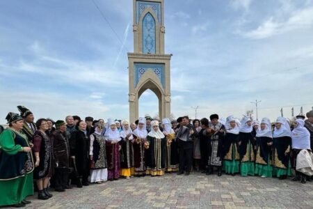 Таразда «Ұлттық киім — трендте» атты мерекелік акция өтті