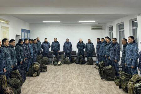 Жеке құрамның дайындығы тексерілді