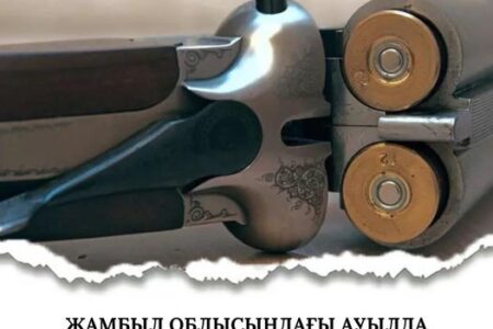 Жамбыл облысындағы ауылда оқ атылды: 34 жастағы ер адам көз жұмған