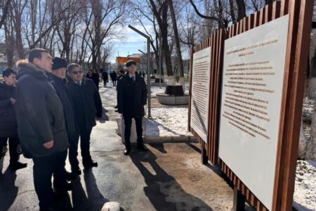 МЕМЛЕКЕТТІК ҚЫЗМЕТШІЛЕР АЛЛЕЯСЫ АШЫЛДЫ