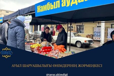 Таразда арзан бағадағы жәрмеңке өтті