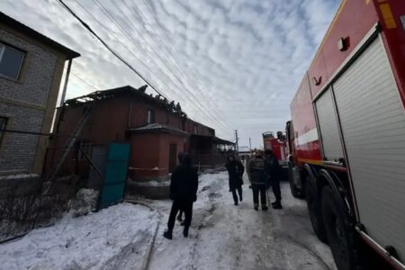 Астанада жеке тұрғын үй өртеніп, төрт бала көз жұмды