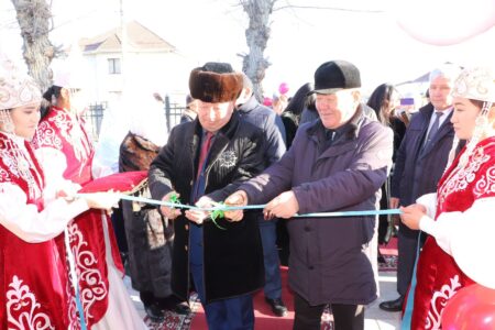 Жуалы ауданында бірқатар әлеуметтік нысан ел игілігіне берілді